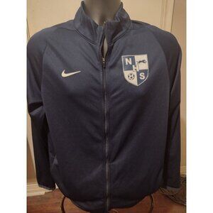 Vintage Nike NHS Football Federation Mens Full Zip Track Jacket Size Medium M